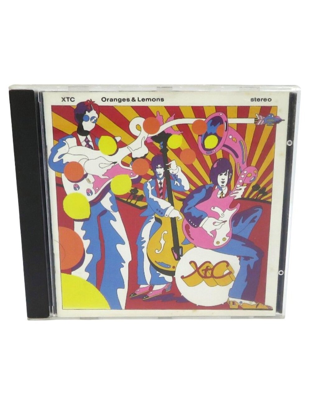 XTC - Oranges & Lemons Music CD Geffen/Virgin Records 1989